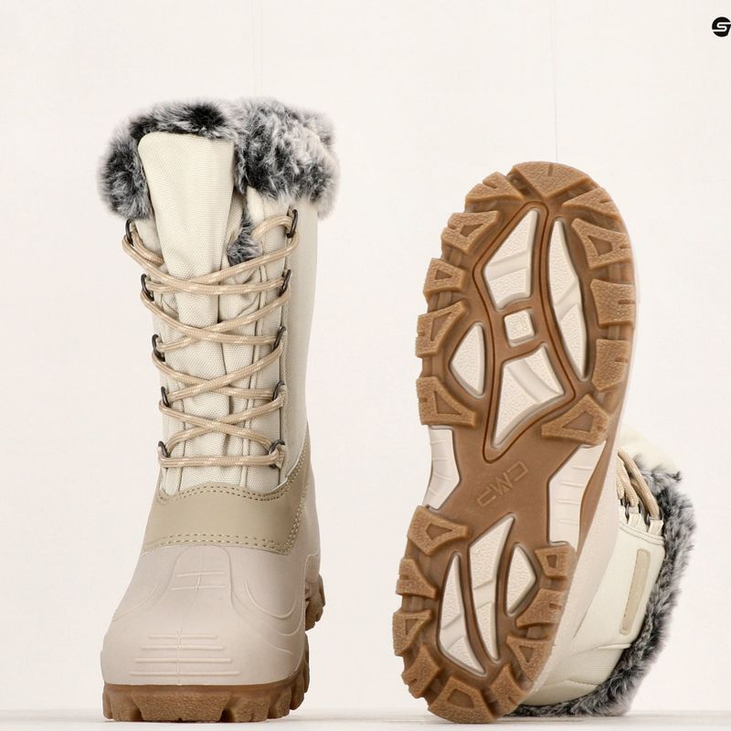CMP Magdalena Snowboots Kinder Wanderschuhe 3Q76455J/A312 gesso 8