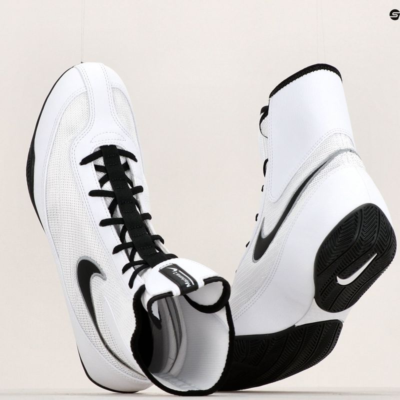 Nike Machomai 2 SE Weiß/Schwarz/Wolf Grau Boxschuhe 8
