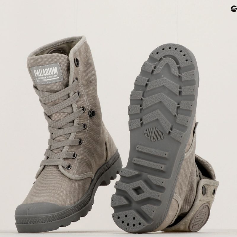 Palladium Baggy Damenstiefel titanium/high rise 9