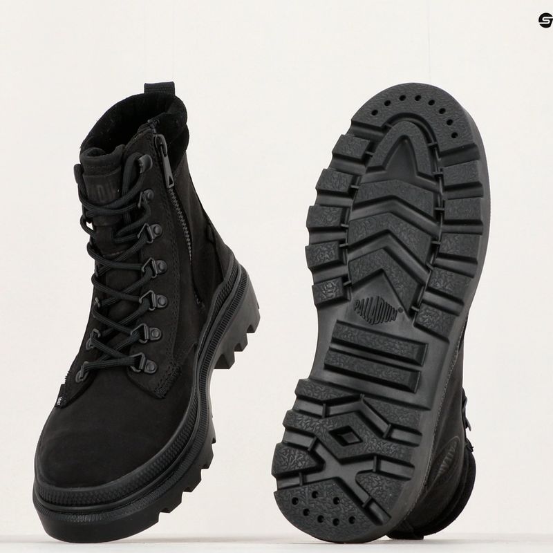 Palladium Damen Schuhe Pallatrooper HKR NBK schwarz/schwarz 15