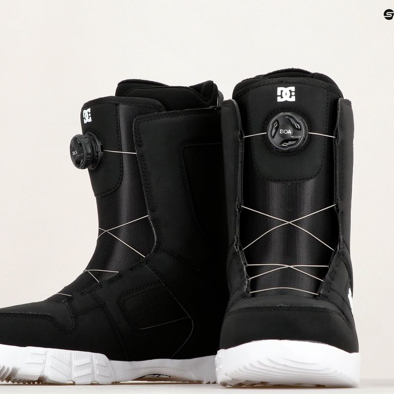 Herren Snowboardschuhe DC Phase Boa schwarz/weiß 7