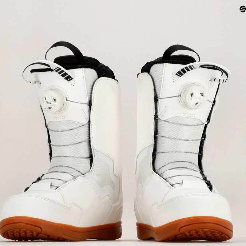 Snowboard-Schuhe DEELUXE ID Dual Boa weiß 10