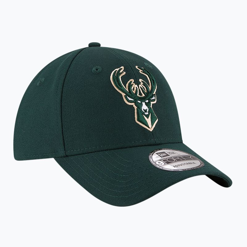 Neue Era NBA Die Liga Milwaukee Bucks dunkelgrün Kappe