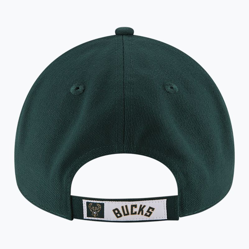 Neue Era NBA Die Liga Milwaukee Bucks dunkelgrün Kappe 2