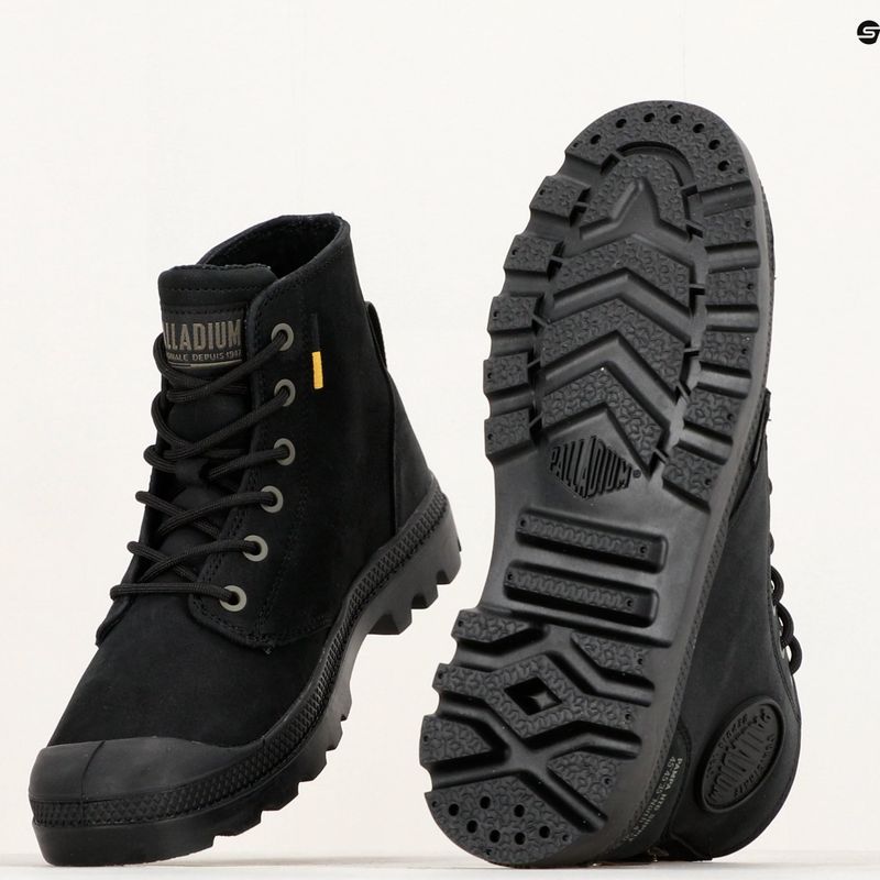 Palladium Pampa HI Supply LTH schwarz/schwarz Schuhe 14