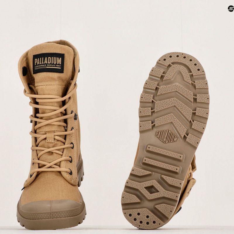 Palladium Pampa Baggy Versorgungsschuhe karamell 16