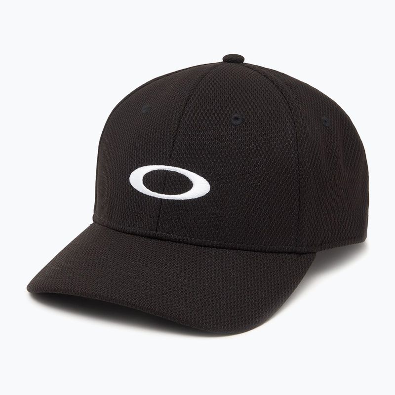 Herren Oakley Golf Ellipse Jet schwarz Baseballkappe