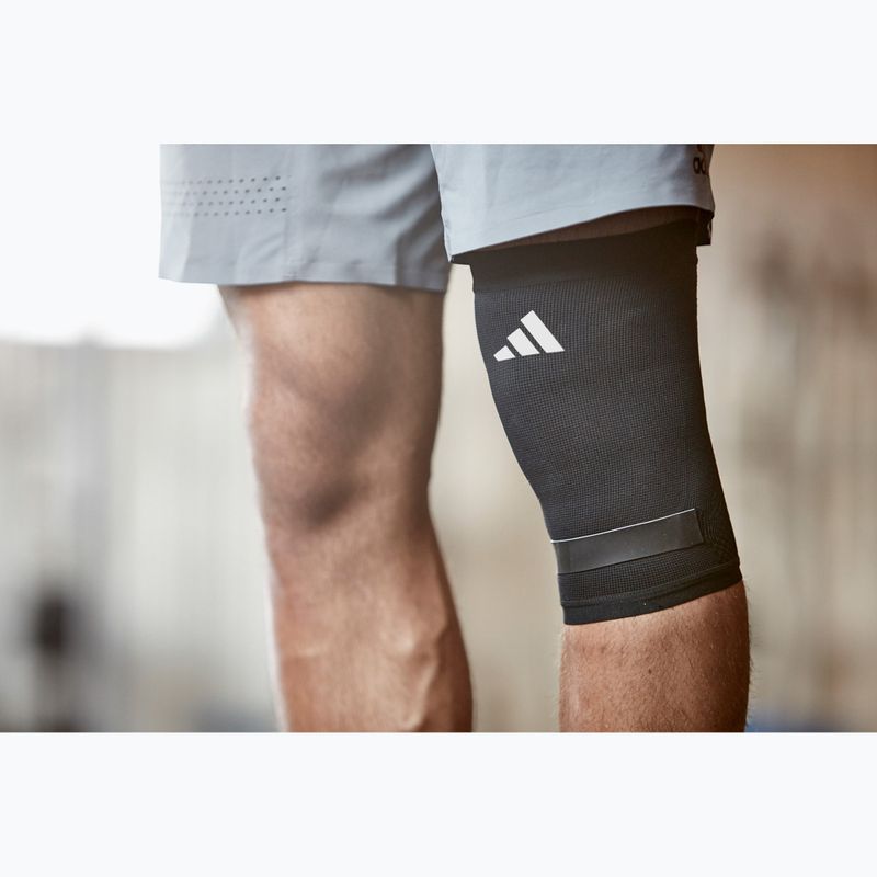 Kompressionsbandage für das Knie adidas Performance Knee Support black/ white 3