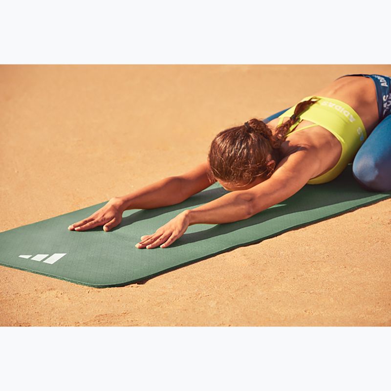Fitnessmatte adidas Yoga 8 mm raw green 9