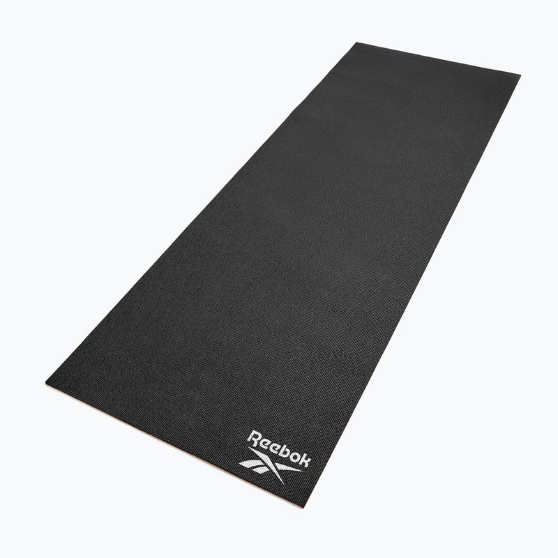 Yogamatte Reebok RAYG-11060BKDD black/orange