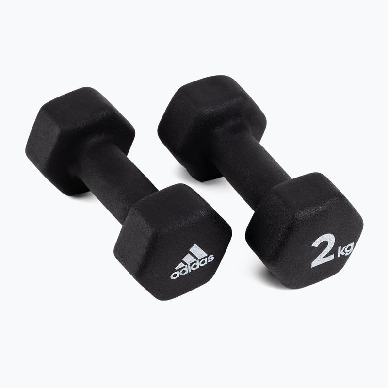 adidas Kurzhanteln 2x2kg schwarz ADWT-10002 2
