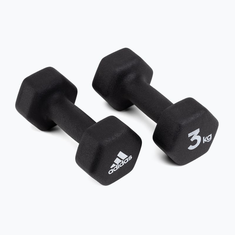adidas Kurzhanteln 2x3 Kg schwarz ADWT-10003 2