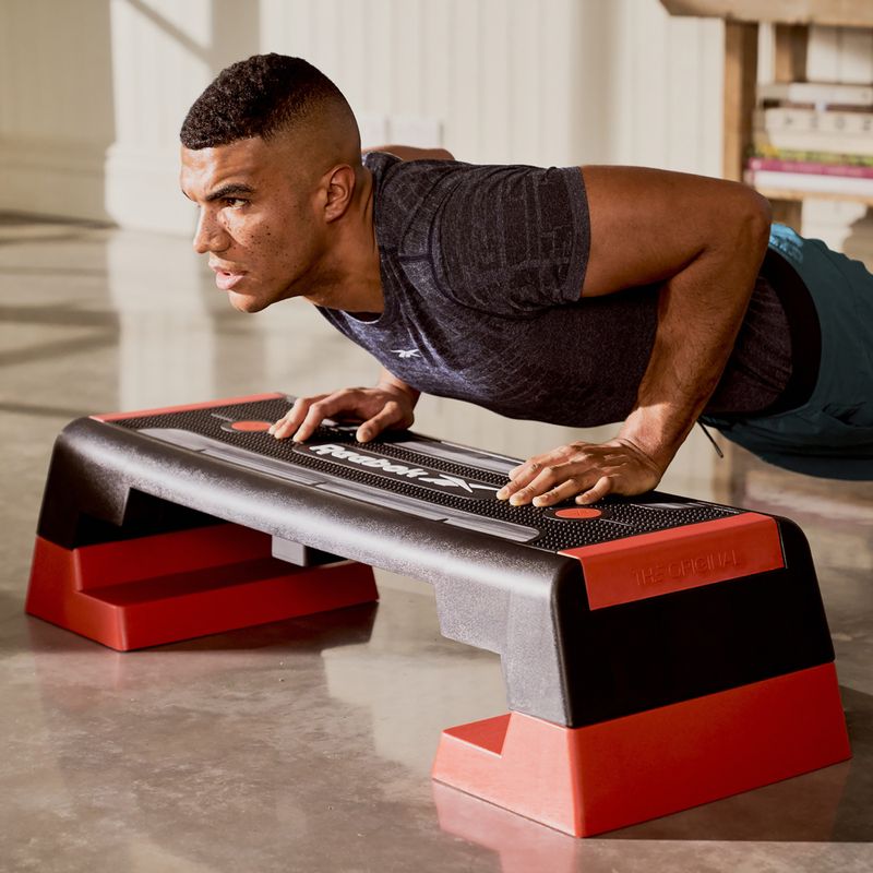 Steppbrett Reebok The Original + Bluetooth red 8