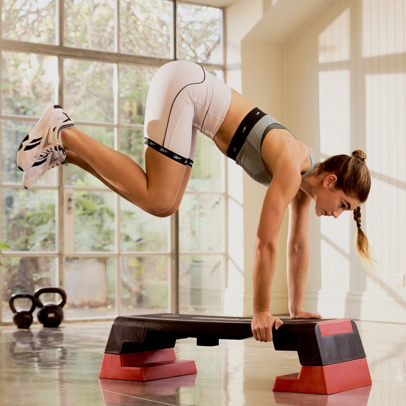 Steppbrett Reebok The Original + Bluetooth red 9