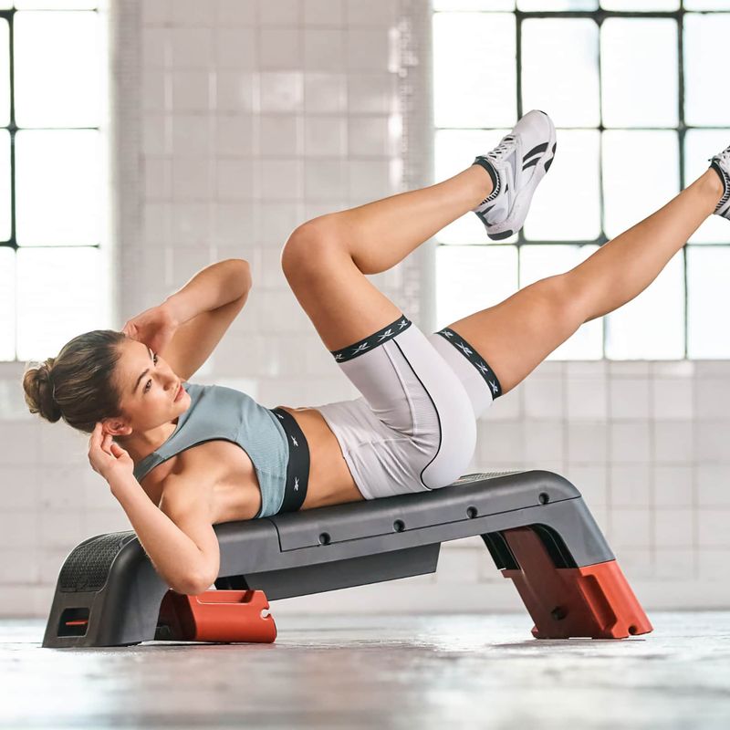 Multifunktionales Step-Brett Reebok Deck red 10