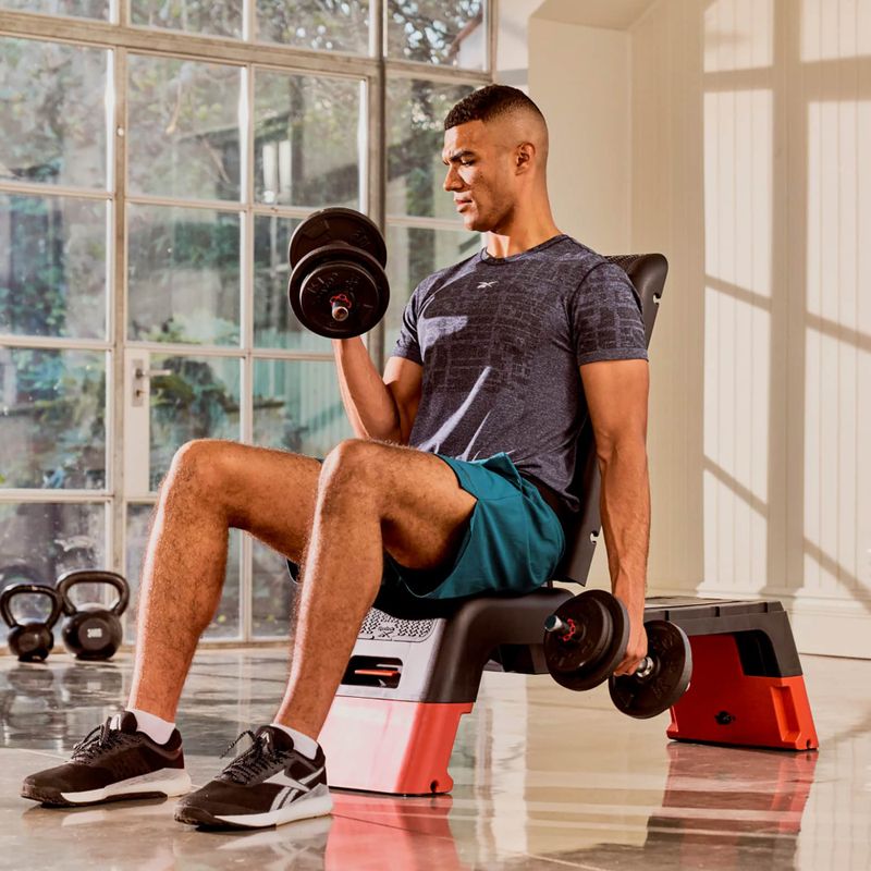 Multifunktionales Step-Brett Reebok Deck red 12