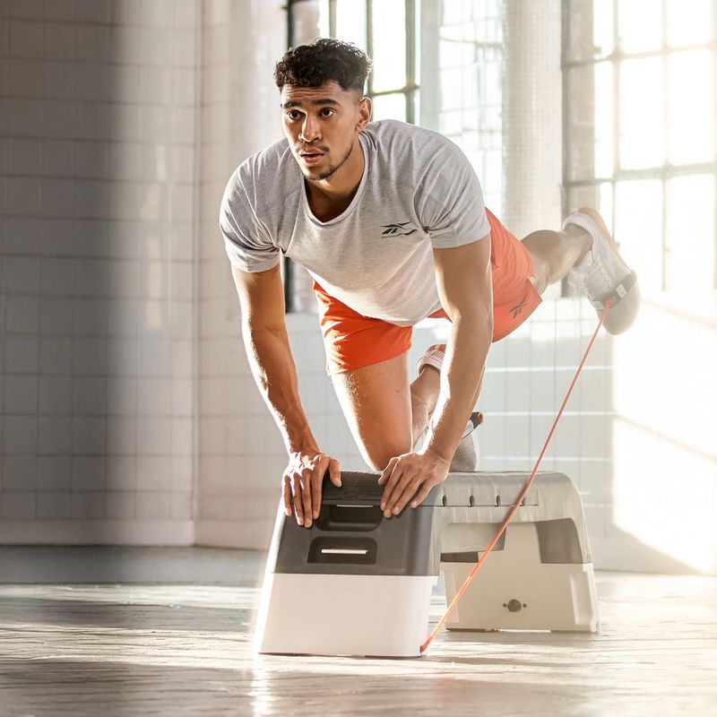 Multifunktionaler Step Reebok Deck white 15