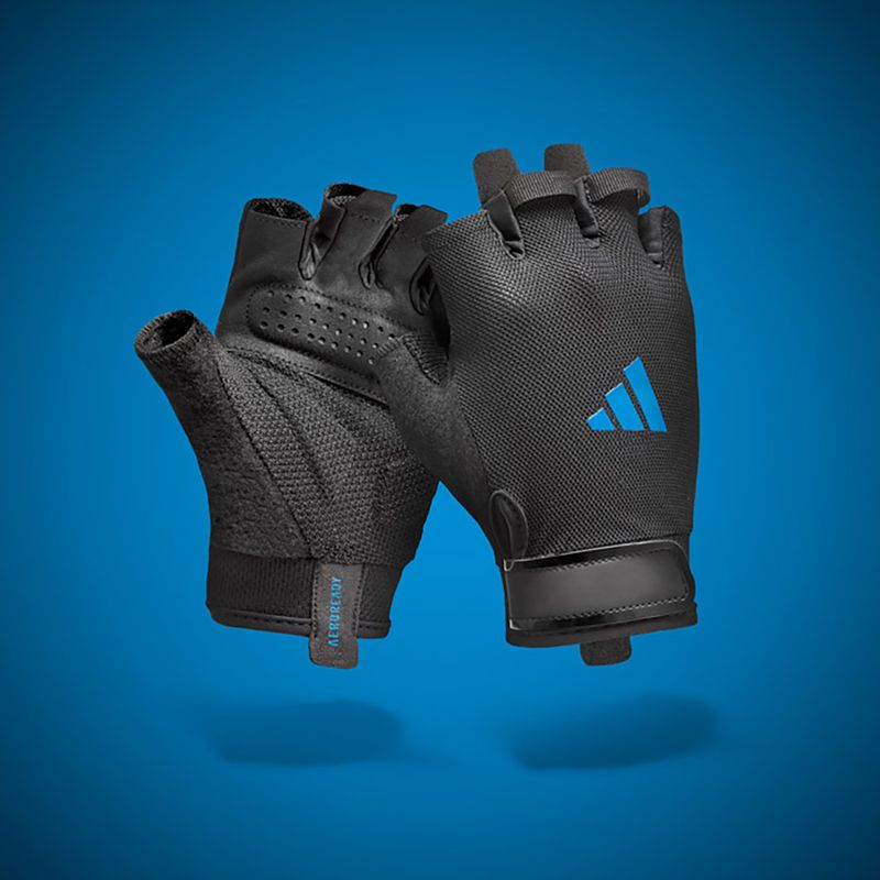 Trainingshandschuhe adidas Essential Training blue 9
