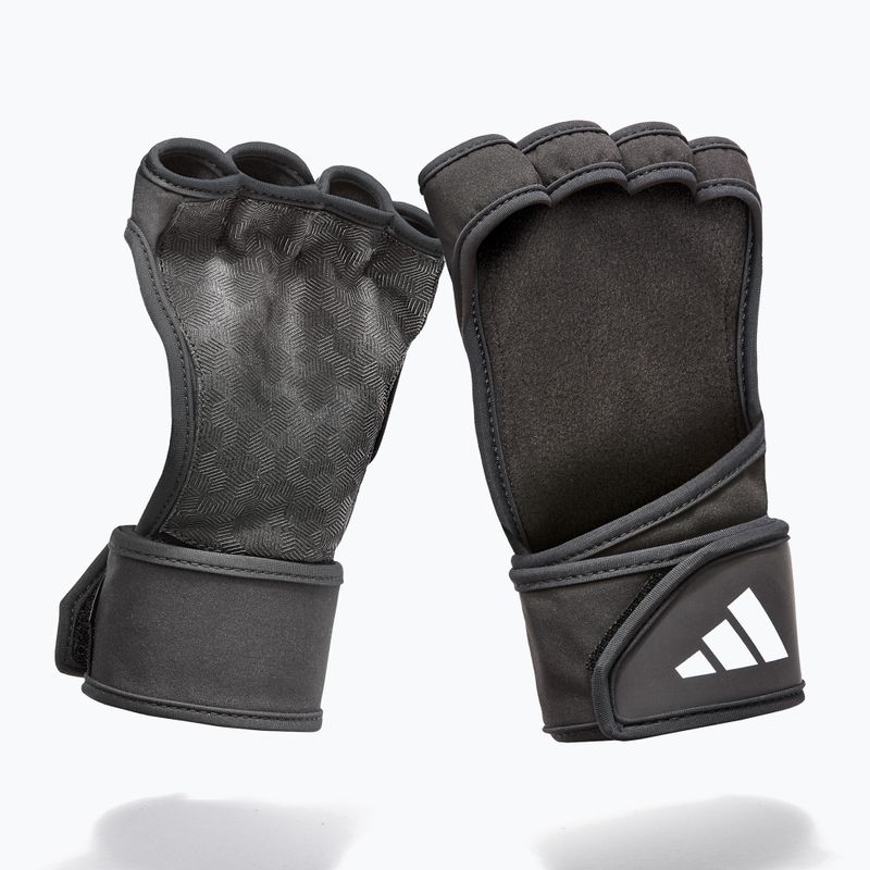 Trainingshandschuhe adidas Open Back Training Gloves black