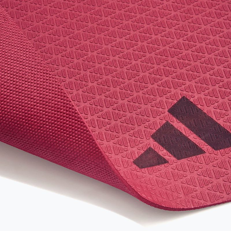 Fitnessmatte adidas Yoga 4 mm collegiate burgundy 4