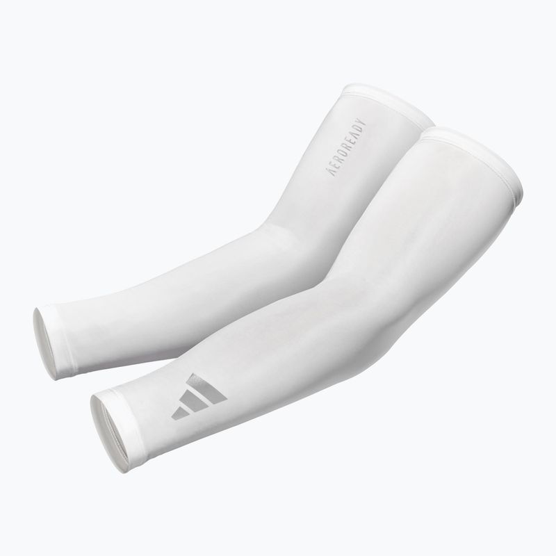 Kompressionsärmel adidas Aeroready Compression white