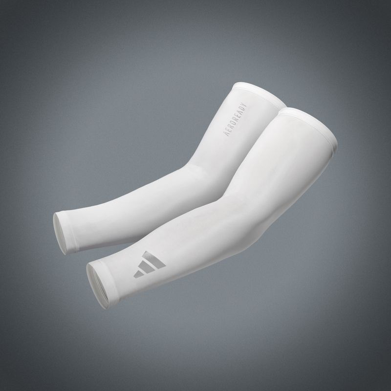 Kompressionsärmel adidas Aeroready Compression white 6