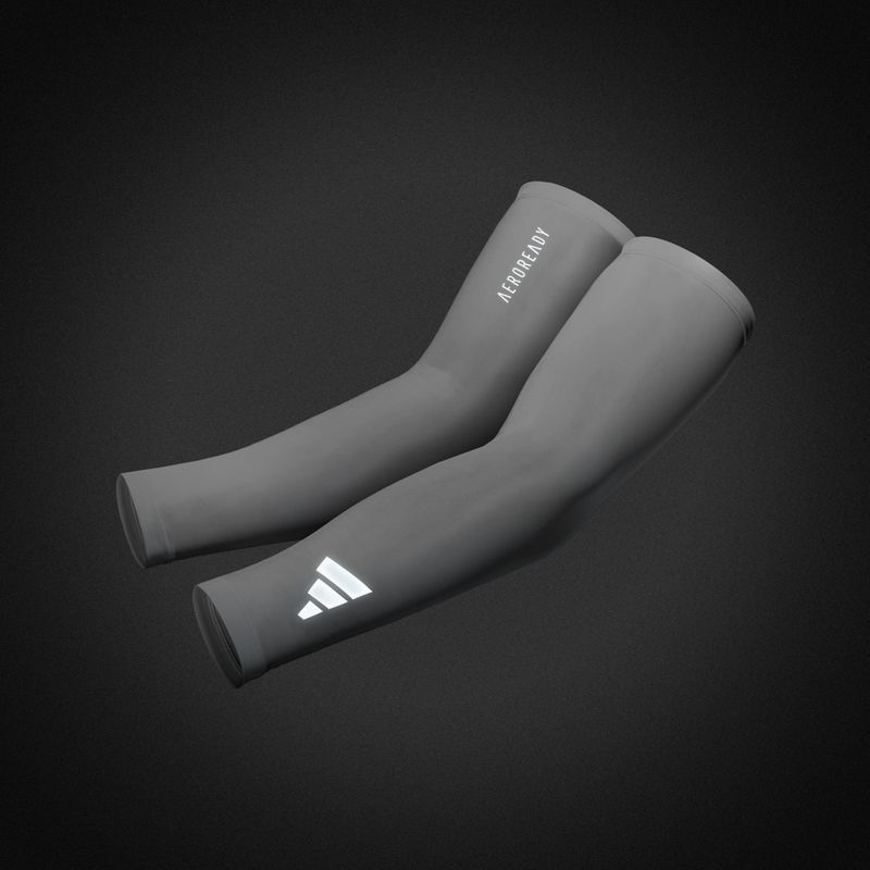 Kompressionsärmel adidas Aeroready Compression white 7