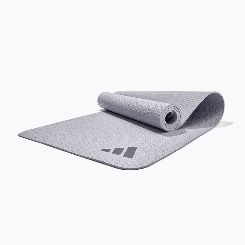 Fitnessmatte adidas Yoga 6 mm silver/violet 6
