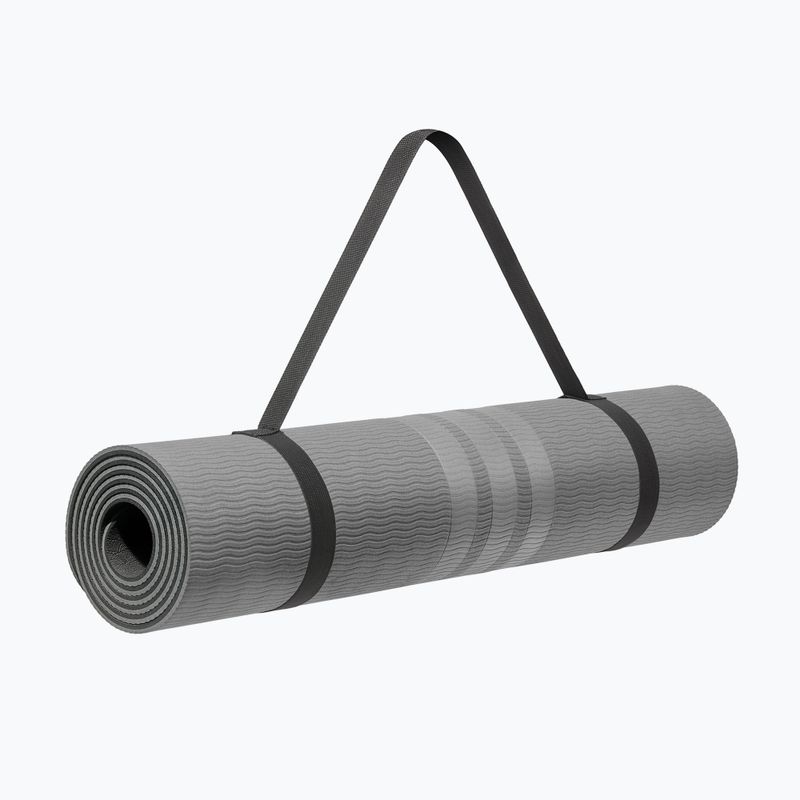 Yogamatte adidas Double Sided Yoga grey 9