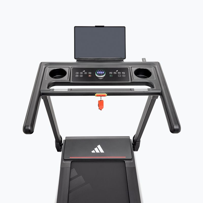 Laufband elektrisch adidas T-1 Folding Treadmill black 10