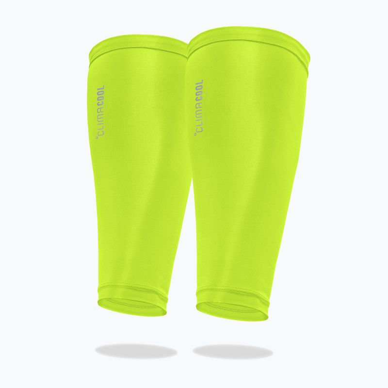 Kompressions-Wadenbandagen adidas Climacool Compression Calf Sleeves lucid lemon 2