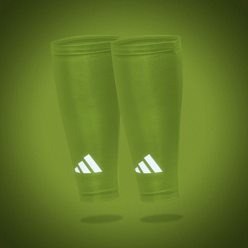 Kompressions-Wadenbandagen adidas Climacool Compression Calf Sleeves lucid lemon 7