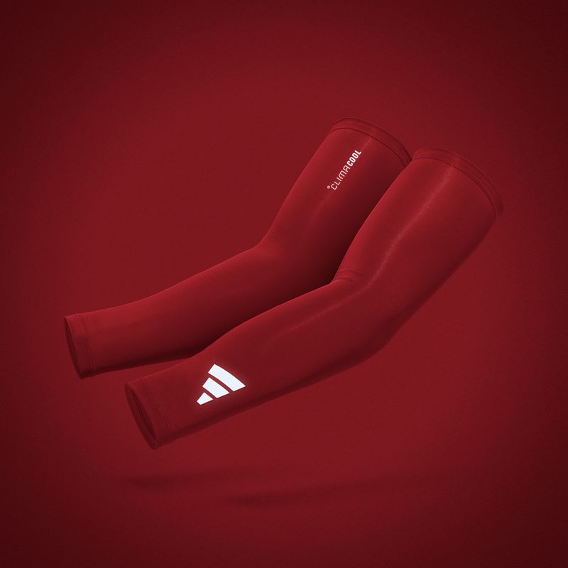 Kompressions-Armlinge adidas Climacool Compression Arm Sleeves red 6