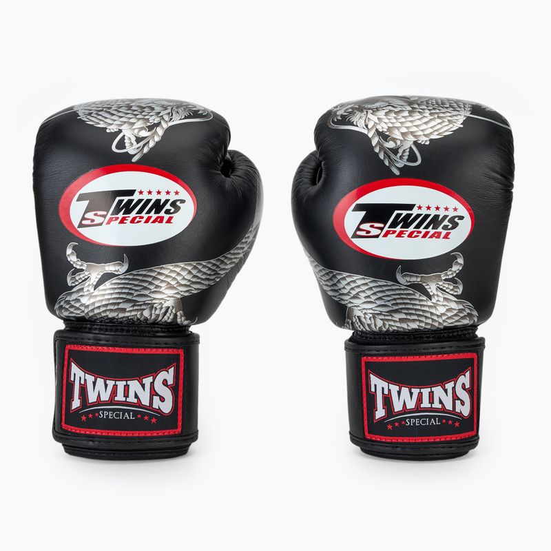 Boxhandschuhe Twins Special FBGVL3-23 Dragon silver