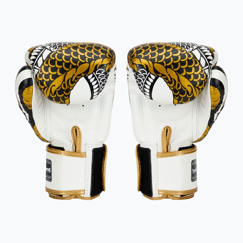 Boxhandschuhe Twins Special Fancy FBGVL3-52 white/gold 2
