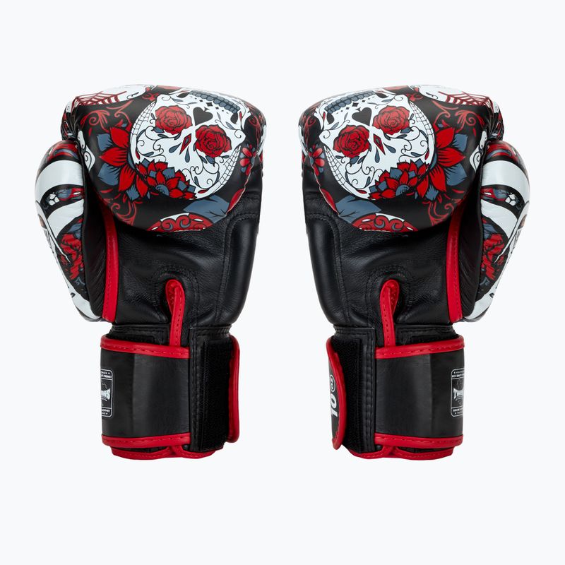Boxhandschuhe Twins Special Fancy FBGVL3-53 Skull red/black 2