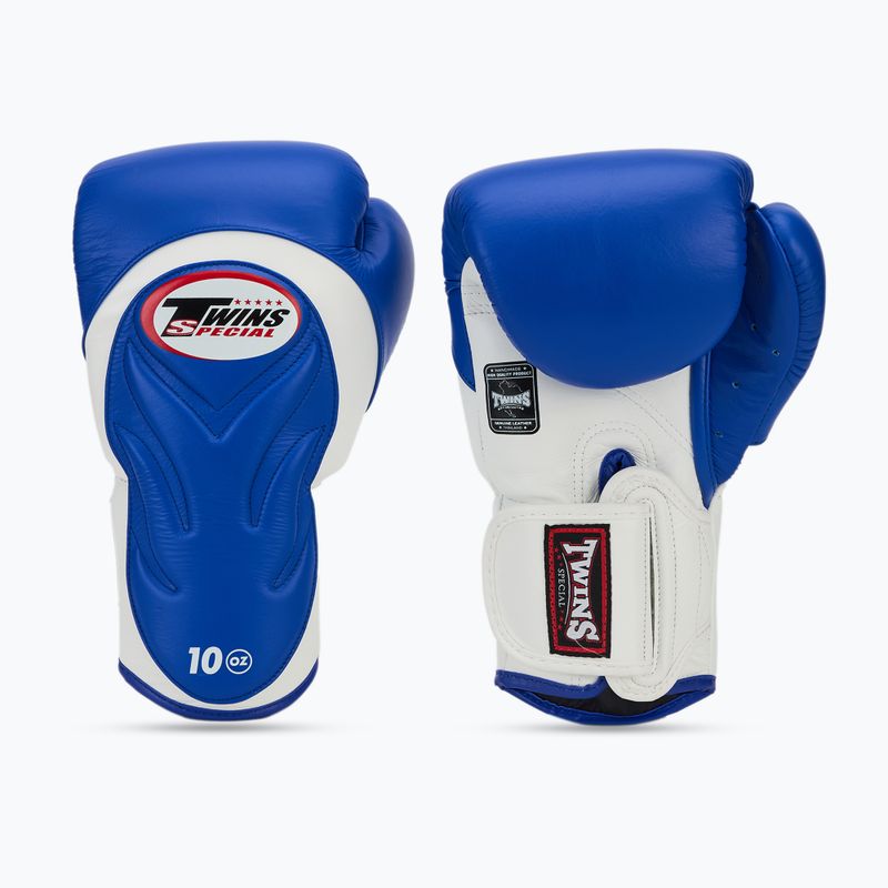 Boxhandschuhe Twins Special BGVL6 white/blue 3