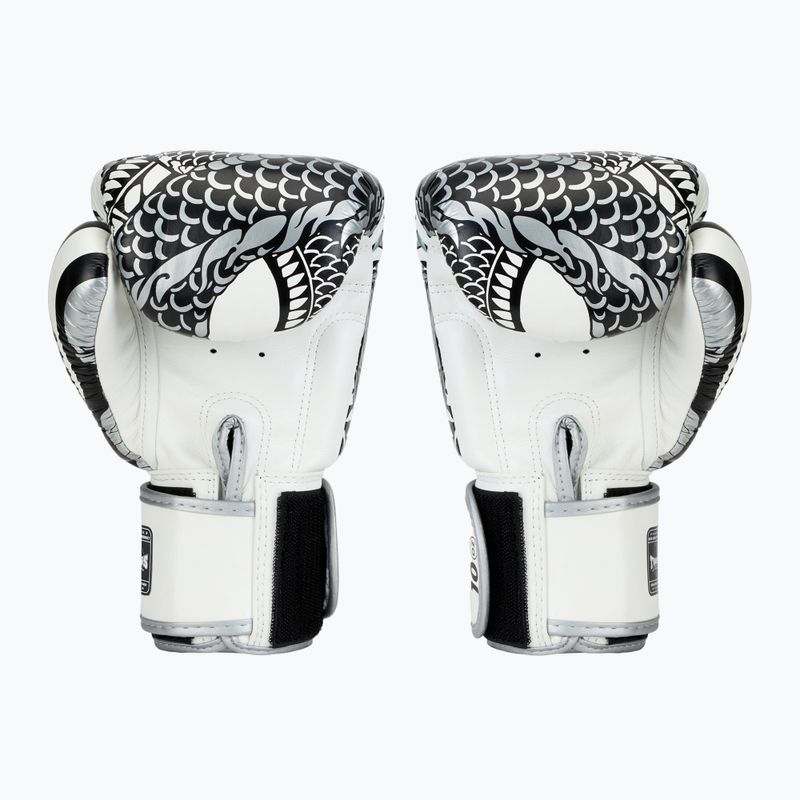 Boxhandschuhe Twins Special Fancy FBGVL3-52 white/silver 2