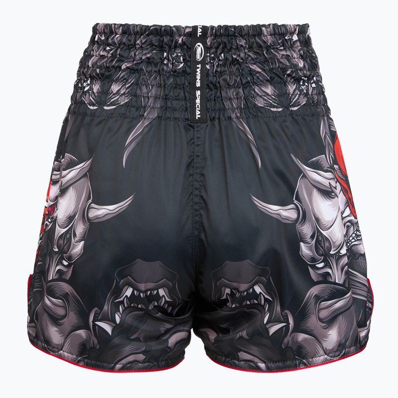 Trainingsshorts Twins Special Muay Thai Twins Kabuki black/white/red 2