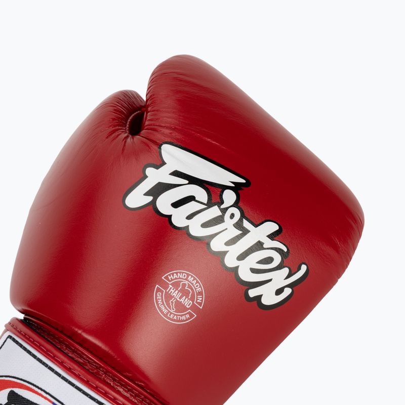 Boxhandschuhe Fairtex Universal "Tight-Fit" Design red 5