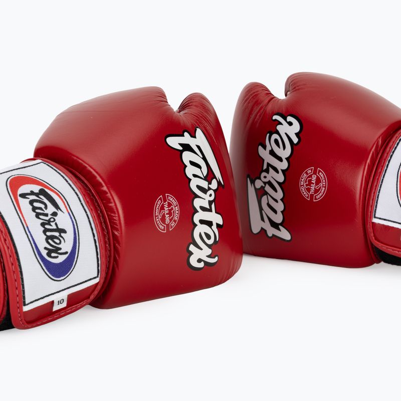 Boxhandschuhe Fairtex Universal "Tight-Fit" Design red 7
