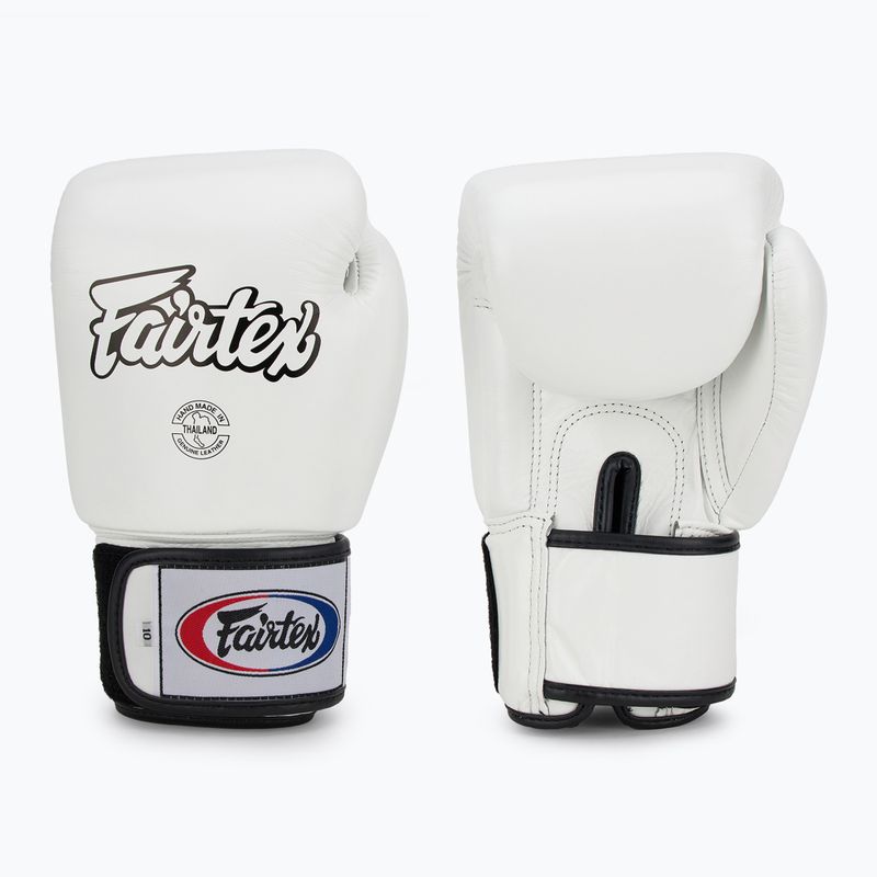 Boxhandschuhe Fairtex Universal "Tight-Fit" Design white