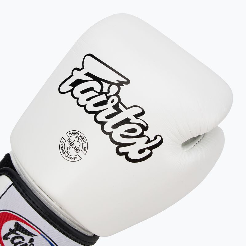 Boxhandschuhe Fairtex Universal "Tight-Fit" Design white 5