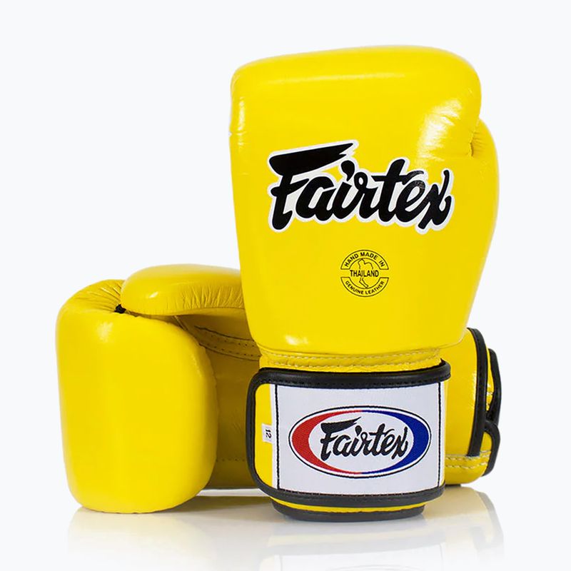 Boxhandschuhe Fairtex Universal "Tight-Fit" Design yellow 2
