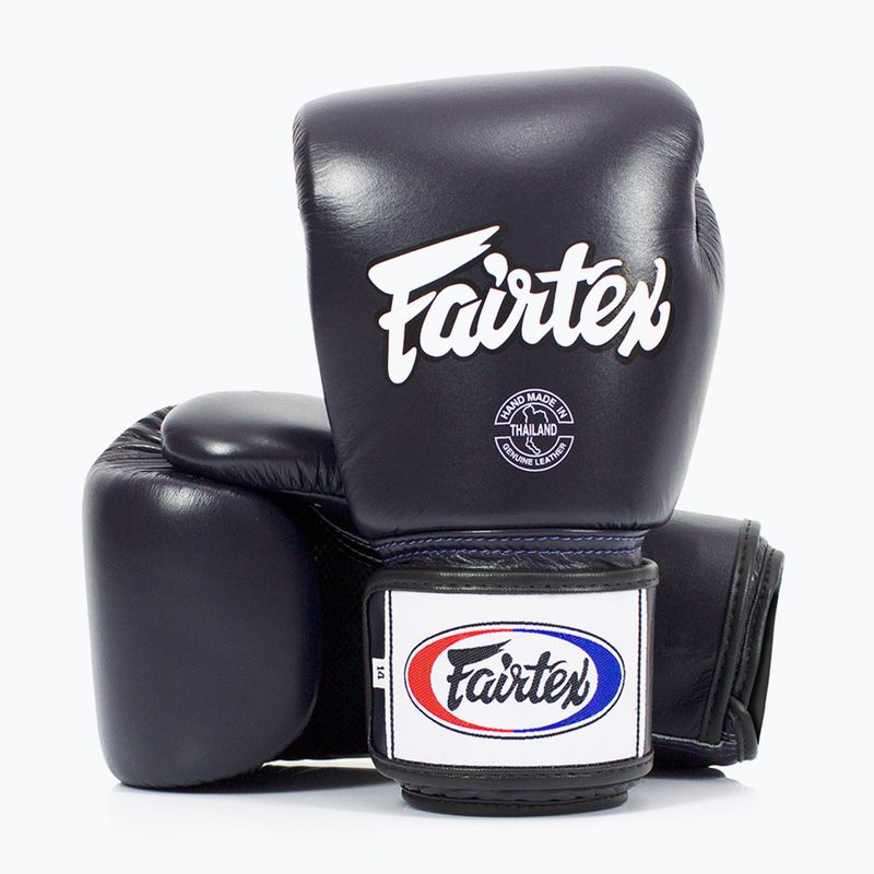 Fairtex Universal Atmungsaktive blaue Boxhandschuhe 4
