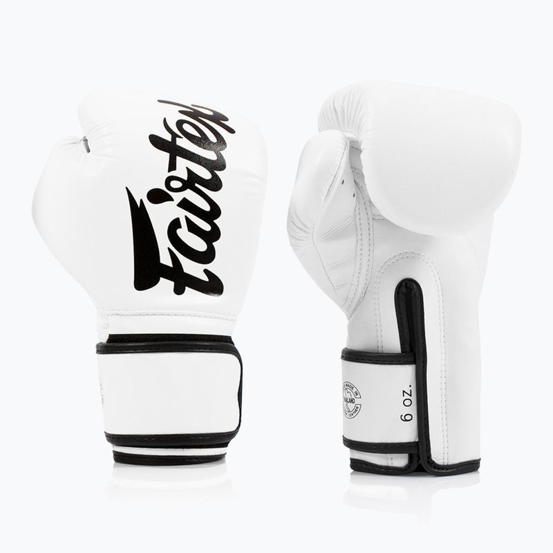 Boxhandschuhe Fairtex Microfiber white