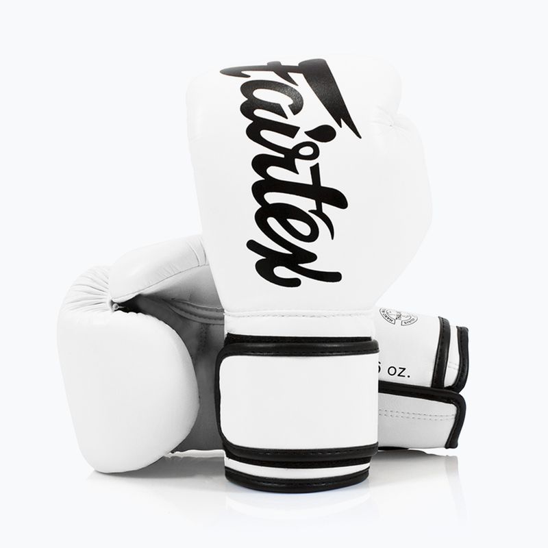 Boxhandschuhe Fairtex Microfiber white 4