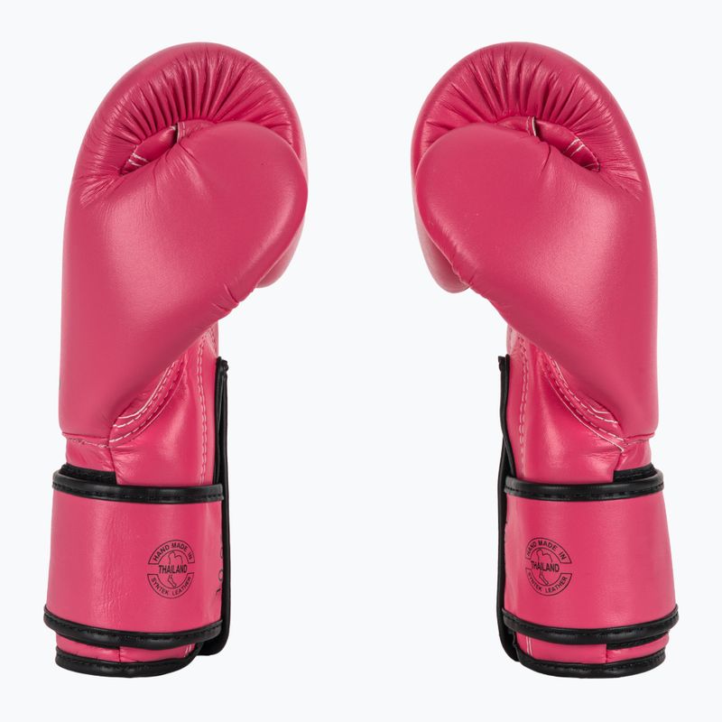 Boxhandschuhe Fairtex Microfiber pink/black 4