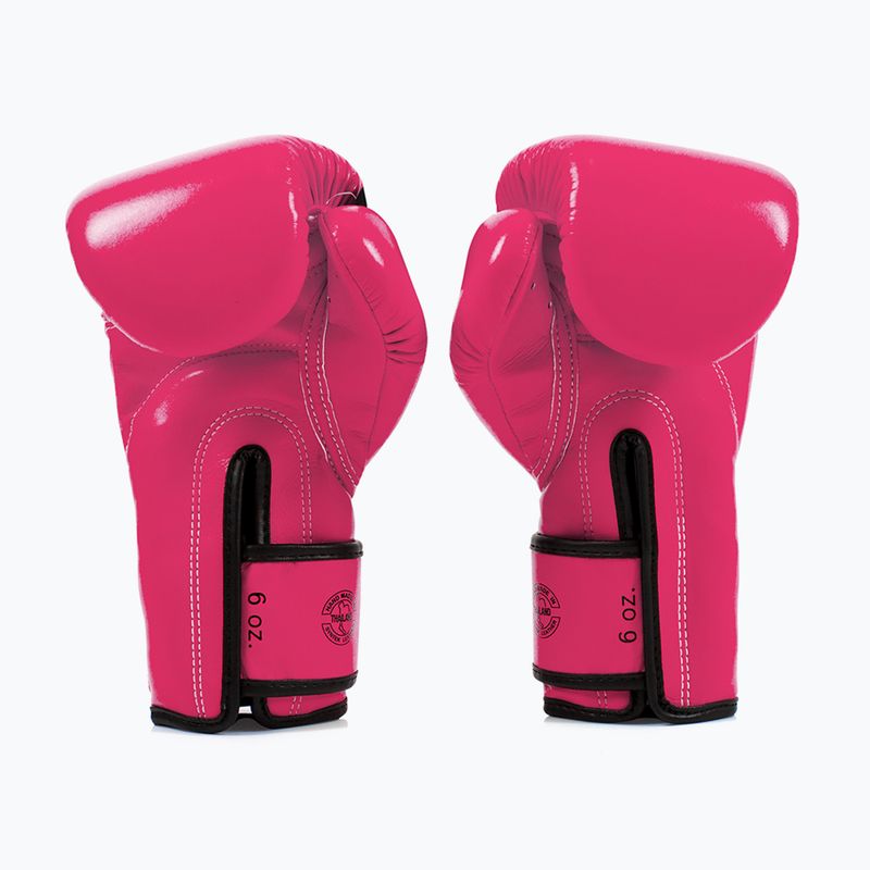 Boxhandschuhe Fairtex Microfiber pink/black 2