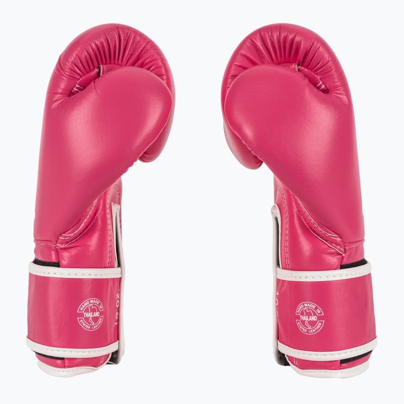 Boxhandschuhe Fairtex Microfiber pink/white 4